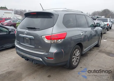 2015 Nissan Pathfinder Sl from USA, damaged, VIN 5N1AR2MN4FC694433